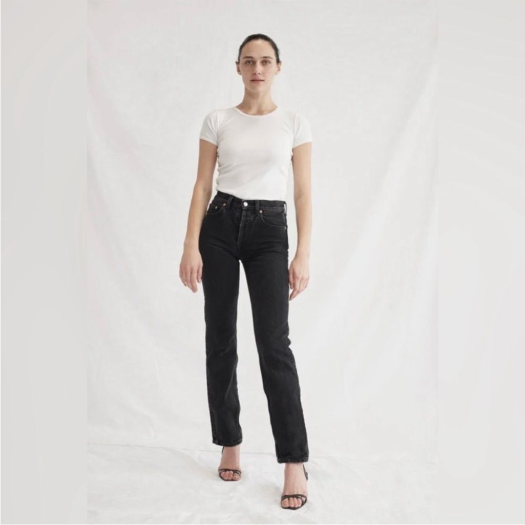 The Feel Studio Inc. The Black Genuine Straight Leg Jeans 27